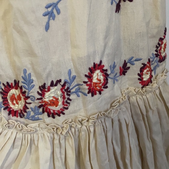 Free People Chrysanthemum Kiss Embroidered Midi Dress - Picture 10 of 11